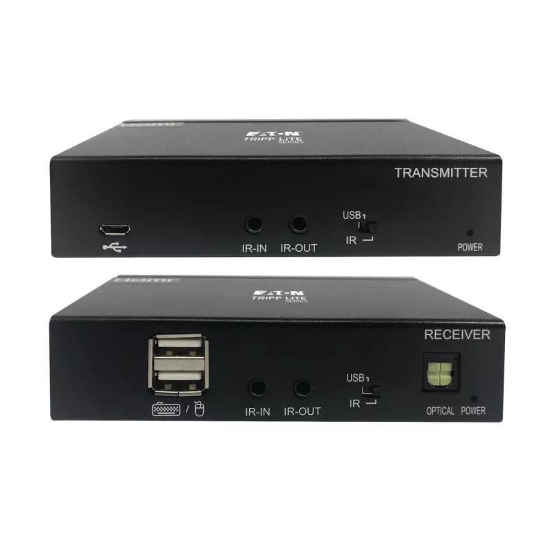 Zestaw przedłużacza USB C na HDMI przez Cat6 z obsługą KVM, 4K 60Hz, 4:4:4, Nadajnik/Odbiornik, USB, PoC, HDCP 2.2, do 70 m, TAA - Rozszerzenie wideo