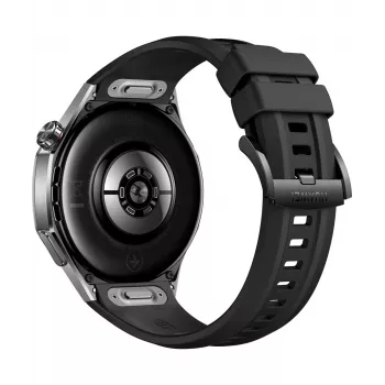 Smartwatch HUAWEI WATCH GT5 Pro 46mm — 1,43 cala AMOLED, GPS, 524 mAh, obudowa tytanowa, czarny pasek