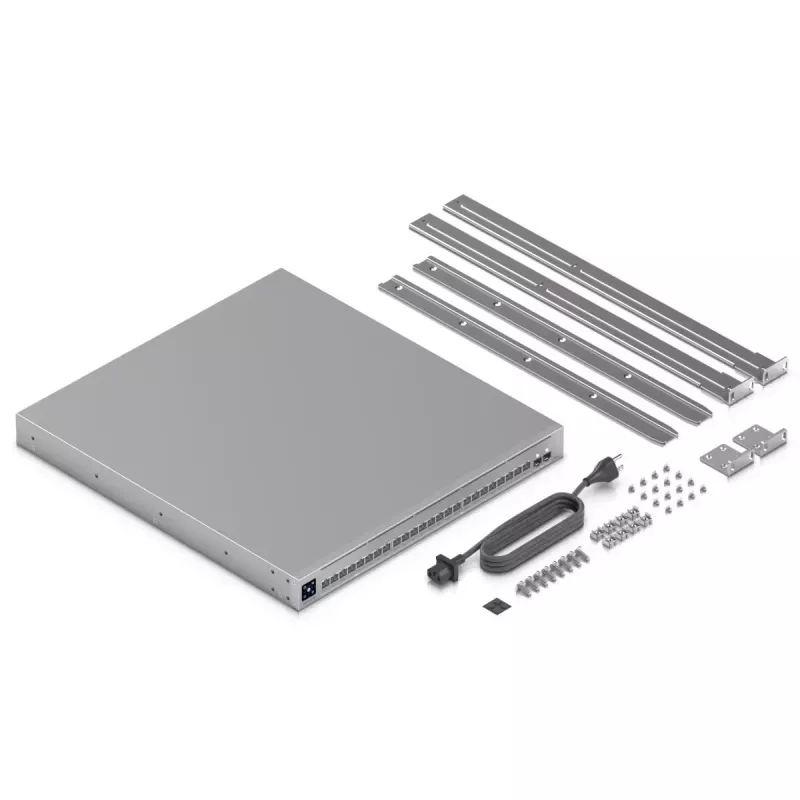 Switch UBIQUITI USW‑Pro‑XG‑24‑PoE 24-portowy przełącznik zarządzalny z PoE 720W