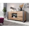 Cama komoda WOOD dąb wotan/antracyt