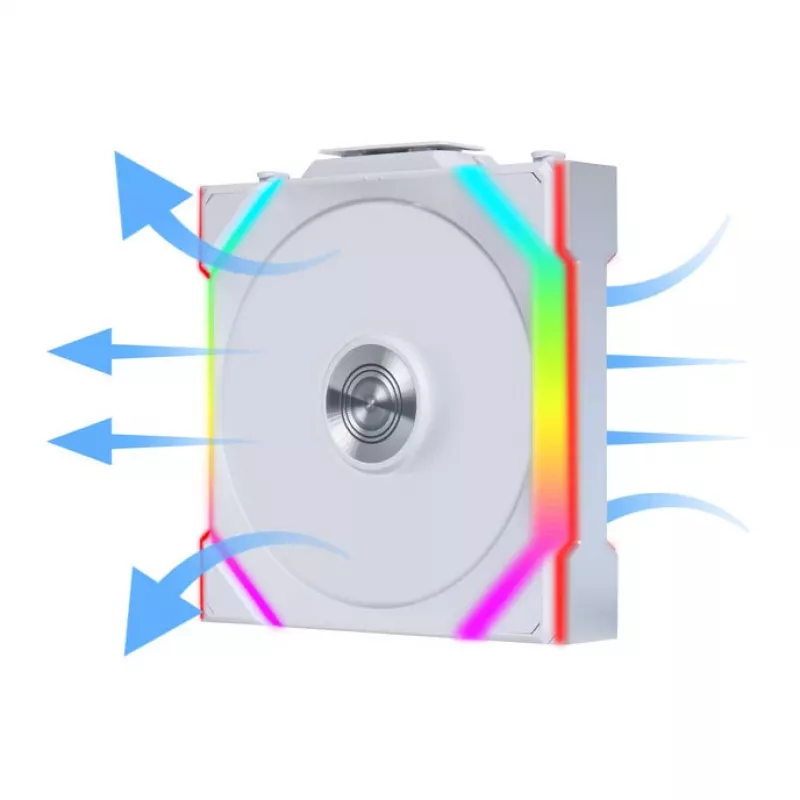 Lian Li UNI FAN SL Wireless 120 ARGB Reverse Blade Biały 3-pack