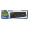 Przewodowa klawiatura ESPERANZA EK134 pełnowymiarowa 100% USB, czarna, kabel 1,45 m