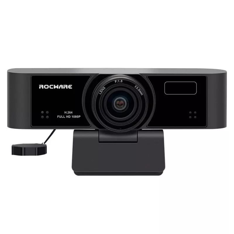 Kamera internetowa ROCWARE RC15 rozdzielczość 720p z wbudowanym mikrofonem