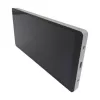 Podwójny panel sterowania Shelly Wall Display X2 WiFi/BLU (srebrny) + BLU H&T