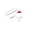 LANBERG tester sieciowy NT-0501 — obsługa RJ-11/RJ-12/RJ-45, maks. długość 250 m, wbudowana bateria, wskaźniki LED, czarny