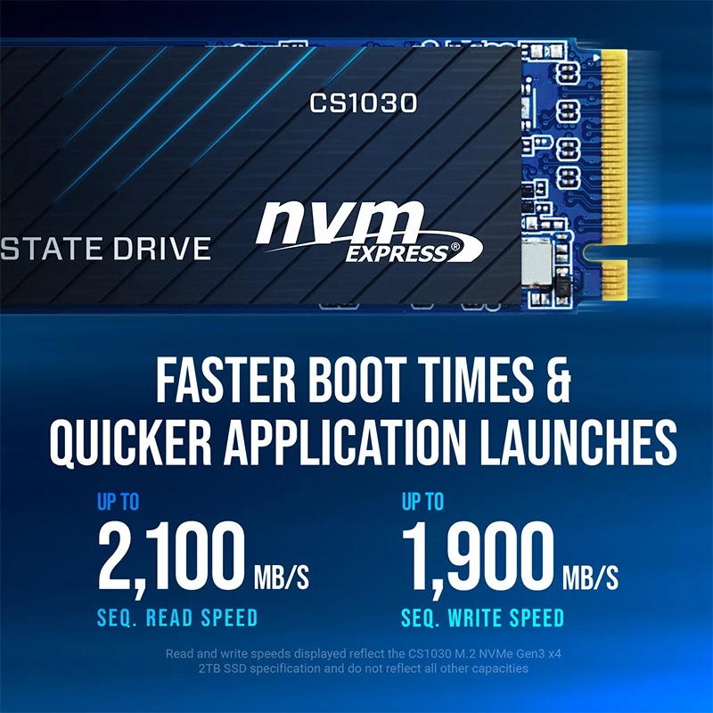 Dysk SSD PNY 2TB M.2 PCI Express 3.0 NVMe CS1030