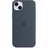 Pokrowiec silikonowy Apple iPhone 14 Plus MagSafe Storm niebieski