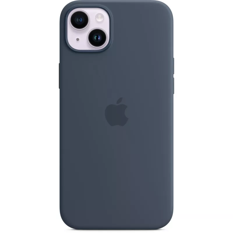Pokrowiec silikonowy Apple iPhone 14 Plus MagSafe Storm niebieski