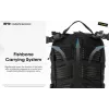 Plecak podróżny Nitecore BP18 — czarny nylon/poliester, 240×160×470 mm