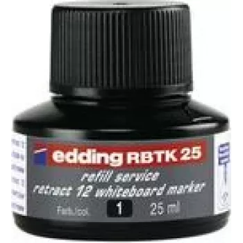 Wkład do markera Edding RBTK 25, czarny tusz, 25 ml