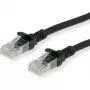 Roline - Kabel krosowy - RJ-45 (M) do RJ-45 (M) - 5 m - SFTP, PiMF - CAT 6 - Bezhalogenowy, Formowany, Linka - Czarny