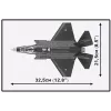 Zestaw konstrukcyjny Cobi F-35A Lightning II — 605 elementów, model w skali