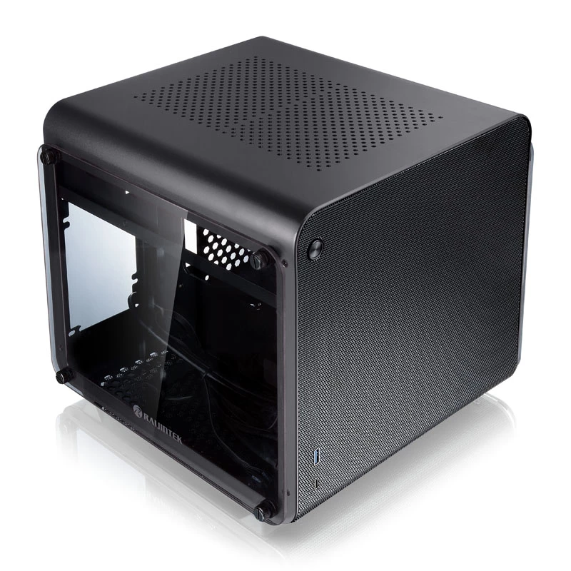 Obudowa komputera Raijintek METIS EVO TG Mini-ITX, czarna
