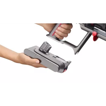 Dyson V12 Submarine 3-w-1 odkurzacz bezprzewodowy suchy/mokry HEPA bezworkowy 0,35 L Nikiel, Żółty