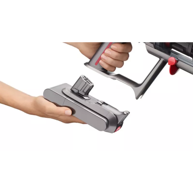 Dyson V12 Submarine 3-w-1 odkurzacz bezprzewodowy suchy/mokry HEPA bezworkowy 0,35 L Nikiel, Żółty