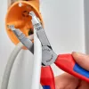 Szczypce Knipex 13 42 165 Maksymalna średnica rury 1,3 cm Materiał rękojeści Tworzywo sztuczne