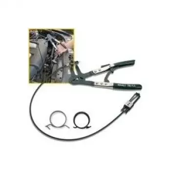 HAZET 798-15A - Szczypce do cięcia węży - Czarny - 87,5 cm - 630 g - Niemcy