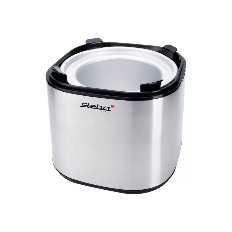 Maszynka do lodów Steba IC 30 Traditional 1,5 l 9,5 W czarna stal nierdzewna