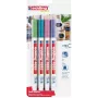 Edding 4085/4W Kreidemarker metallic 1–2 mm tip, 4-piece pack