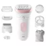 Braun Silk-epil 7 SE7-060 epilator, 40 pęset, różowy/biały