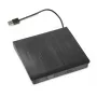 Zewnętrzny napęd optyczny DVD-ROM IBOX IED02, USB 3.2 Gen 1, DVD-ROM (8x) / CD-ROM (24x), czarny