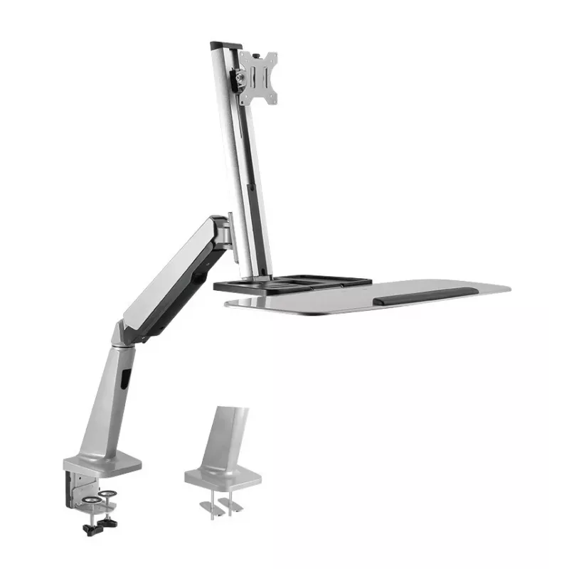 Uchwyt do monitora LogiLink BP0040 81,3 cm (32 cale) Biurkowy Aluminium