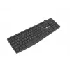 Przewodowa klawiatura pełnowymiarowa NATEC NAUTILUS NKL-1950 — USB, QWERTY US International, 105 klawiszy, czarna