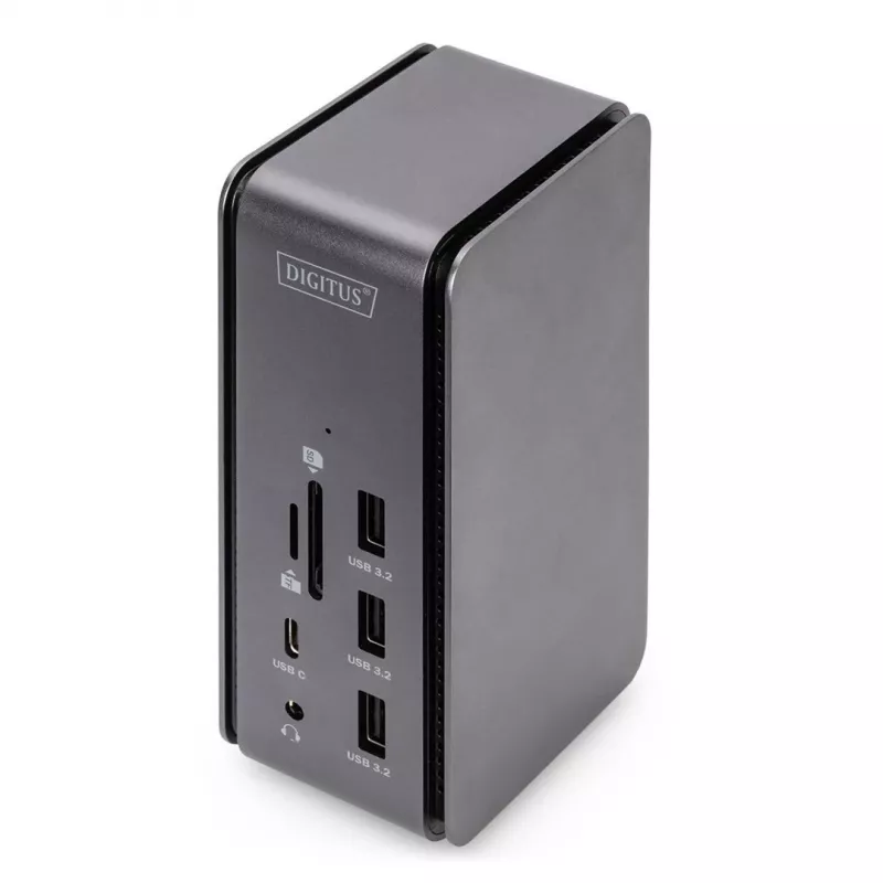 Stacja dokująca USB4 Digitus DA-70897 8K USB Type-C 100W Power Delivery
