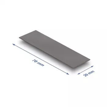 Podkładka termiczna DeLOCK 18473 3 W/m·K Szara 20x70x0.75 mm