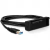 Stacja dokująca Delock SATA HDD > USB3.0 — Kontroler pamięci — wspólna dla 2,5 / 3,5 — SATA 6Gb/s — USB3.0 (61858)