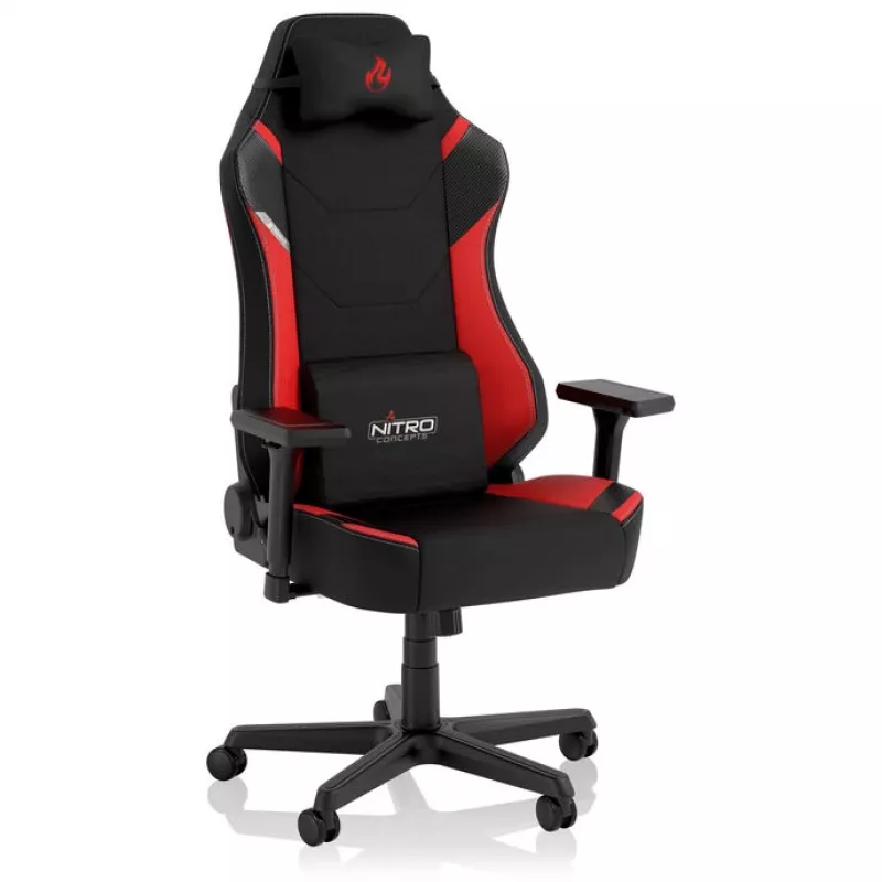 Nitro Concepts S-Racer - X1000 Inferno Czerwony Bundle