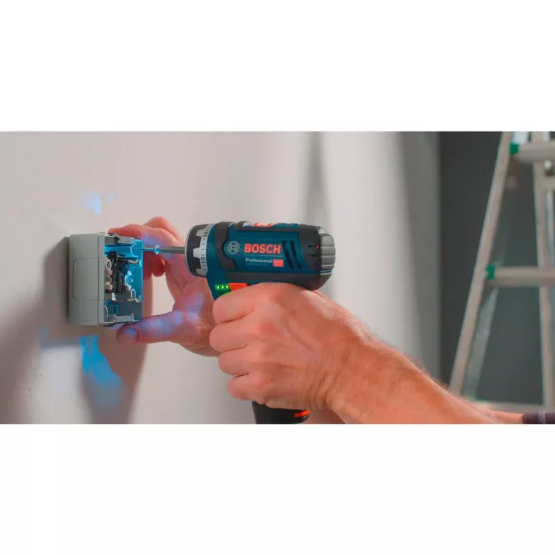 Bosch GSR 12V-15 FC Professional Keyless 600 g Czarny, niebieski