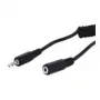 Wentronic Goobay Przedłużacz jack 3,5 mm, czarny, 5 m - wtyk jack 3,5 mm (3-pin, stereo) > gniazdo jack 3,5 mm (3-pin, stereo) (50017)
