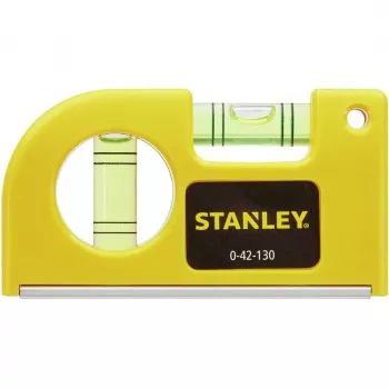 Stanley by Czarny & Decker 0-42-130 Taschenwasserwaage 8,7 cm 2 mm/m