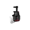 Wolnoobrotowa wyciskarka do soków Tefal Juiceo ZC150 — 150 W, otwór zasypowy 4,5 cm, pojemniki na sok i miąższ 0,8 L, 80 obr./min, czarno-czerwona