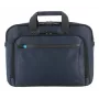 Mobilis Executive 4 Twice - torba na notebook - z możliwością ładowania od góry, 40% udziału materiałów z recyklingu - 35,6 cm - 11–14 - granatowy, czarny (005040)