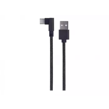 Kabel USB 2.0 do USB-C kątowy CC-USB2-AMCML-0.2M GEMBIRD