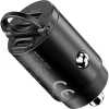 Ładowarka samochodowa YENKEE CAR 01 Power Delivery 30W 2×USB-C
