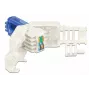 Złącze przewodowe RJ-45 DeLOCK 86417 niebiesko-białe