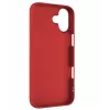 Fixed Story | Tylna obudowa | Apple | iPhone 16 Plus | Gumowana | Czerwona