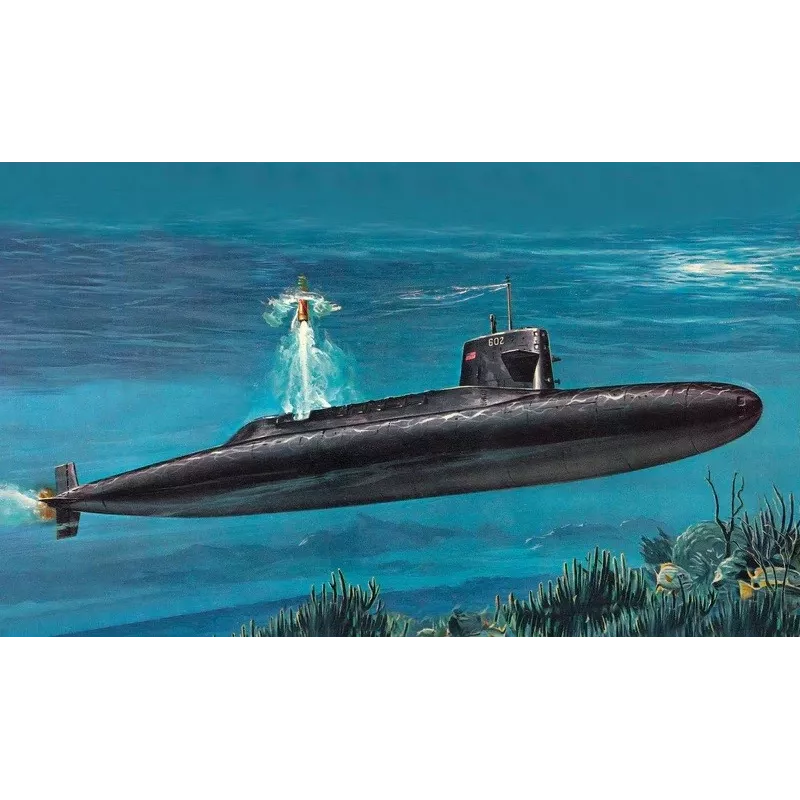 Plastikowy model statku REVELL S.S.B. Abraham Lincoln zestaw do sklejania w skali 1/253