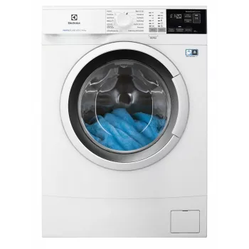 Pralka ładowana od przodu Electrolux EW6SN406WP — 6 kg, 1000 obr./min, 595x843x378 mm, biała