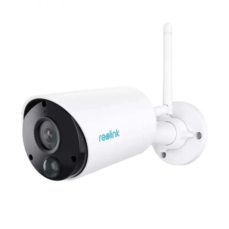 Reolink Argus Series B320 - 3MP Bezprzewodowa kamera bezpieczeństwa na baterię z detekcją osób/pojazdów, dwukierunkowym audio