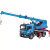 Crane truck BRUDER MAN TGS Kran-LKW niebieski ABS 03771