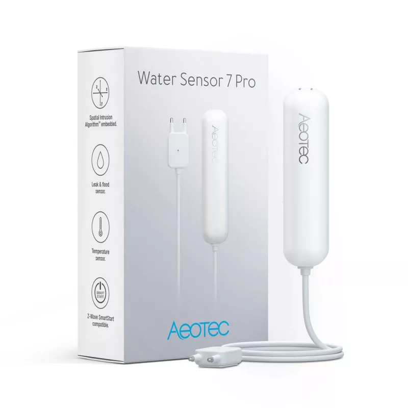 Czujnik zalania AEOTEC Water Sensor 7 Z-Wave Plus detektor wycieku AEOEZWA018