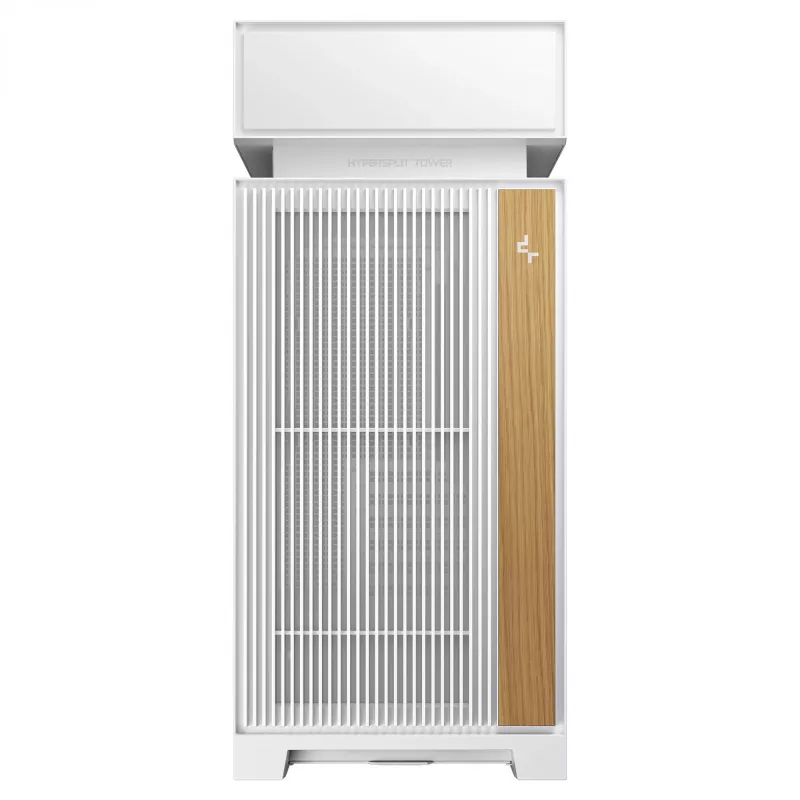 Obudowa komputera stacjonarnego DeepCool CL6600 WH — biała, obsługa zasilaczy ATX/PS2/SFX/SFX-L, przód 140 mm, góra/tył 120/140 mm, napędy 2.5 cala i 3.5 cala
