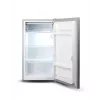 Lodówka Goddess | GODRSE085GS8SSE | Klasa efektywności energetycznej E | Wolnostojąca | Szafka chłodnicza | Wysokość 85 cm | Pojemność netto chłodziarki 90 L | 39 dB | Srebrna