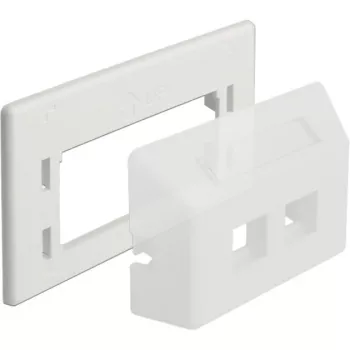 Keystone adapter plate, Mounting/Montage (Biały)