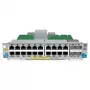 HPE - Moduł rozszerzeń - Gigabit Ethernet (PoE+) x 20 + 10 Gigabit SFP+ x 2 + 2 x SFP+