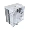 Chłodzenie powietrzne CPU Montech NX400, wentylatory 120 mm, białe, wymiary 156×74×120 mm, TDP 270 W